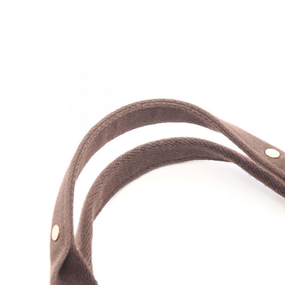 LOUIS VUITTON Authentic Brown Monogram Leather Tote Bag - Picture 7 of 9